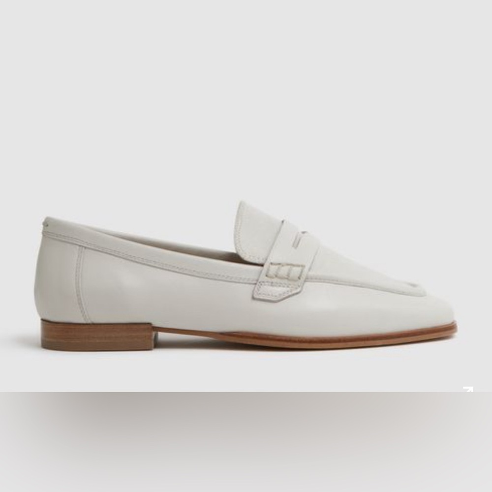 NEW REISS White Loafers